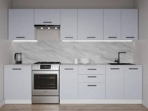 Кухонный гарнитур Смоки 3000 МДФ