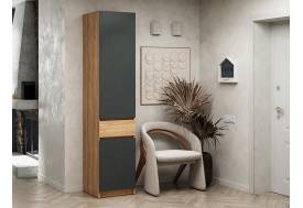 Шкаф Стоуби ШК-500 серый графит