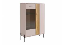 Комод со стеклом Доминика