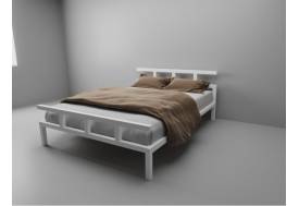 Кровать металлическая Лофт 1200 белая