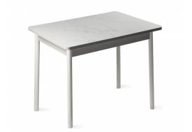 Стол раздвижной Орион.4 900 пластик мрамор белый - комплект ног №3.1