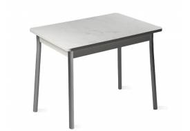 Стол раздвижной Орион.4 1200 пластик мрамор белый - комплект ног №2.1