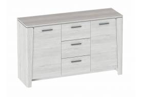 Тумба 2 двери 3 ящика в гостиную Мальта Дуб винтерберг