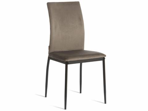 Стул CAPRI (mod. BC565-DC) темно-серый/черный