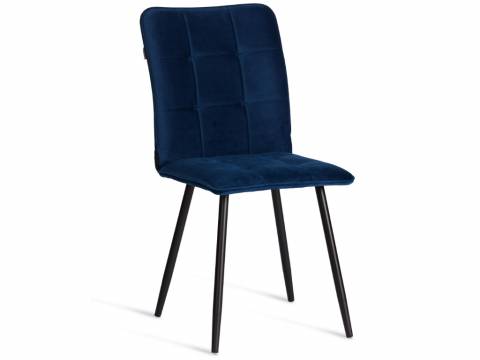 Стул обеденный Bari LT велюр синий