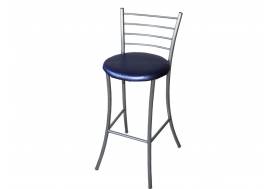 Стул Барный ДХ-2 обивка голубой