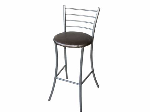 Стул Барный ДХ-2 обивка светлый перламутр