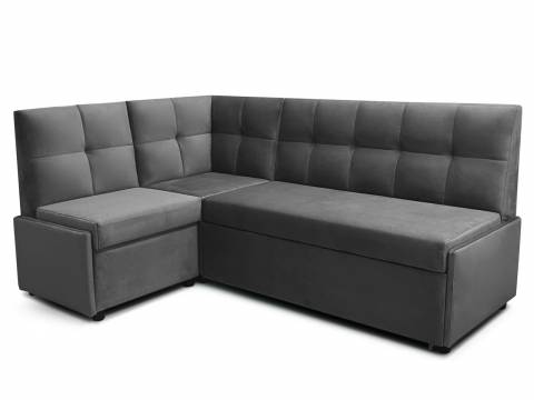 Угловой диван Призма Клетка с коробом вивальди 34