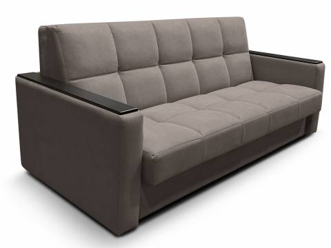 Диван Рэй 1800х2000 Клетка с прямыми подлокотниками с МДФ вивальди 8