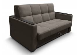 Диван Рэй 1400х2000 Клетка с прямыми подлокотниками с МДФ вивальди 8