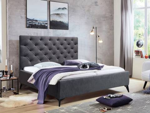 Кровать Фрейм 1200 Каретная стяжка высокие ножки с подъемом вивальди 34