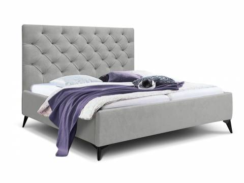 Кровать Фрейм 1400 Каретная стяжка высокие ножки без подъема вивальди 14