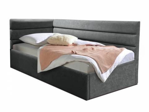 Кровать подростковая правая 900 Фрейм Модерн без подъема вивальди 34