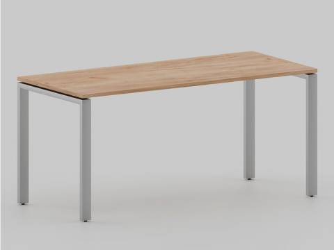 Стол с эффектом парения Лофт П-образные опоры серые ЛО.Кпп_7 700х1800 мм
