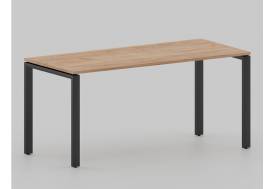 Стол с эффектом парения Лофт П-образные опоры черные ЛО.Кпп_7 700х1600 мм