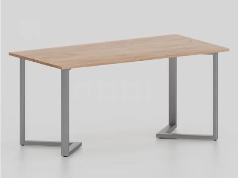 Стол У-образные опоры серые ЛО.КУ-6 600х1400 мм