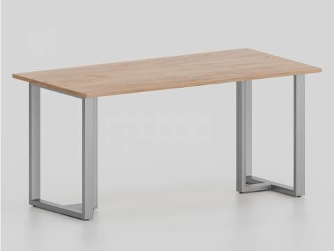 Стол Т-образные опоры серые ЛО.КТ-6 600х1600 мм