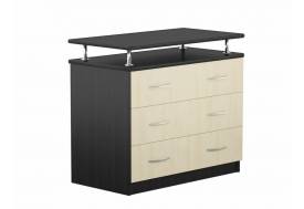 Комод Джокер Венге/Млечный Дуб