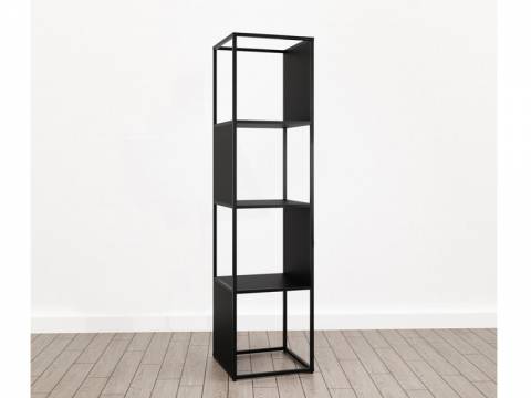 Стеллаж Зигзаг (М-8) Лофт Черный