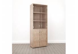 Шкаф для документов, стекло (Б-14) Бизнес