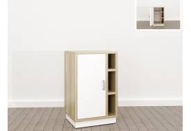 Тумба под кофемашину (Е-16) Eclectic eco Дуб рокпайл-белый