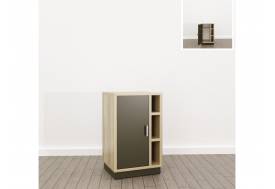 Тумба под кофемашину (Е-16) Eclectic eco Дуб рокпайл-Скала