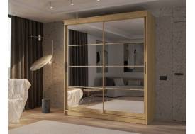 Шкаф-купе Гранд-1 2000 Дуб Вотан-двери Зеркало