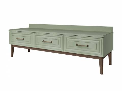 Тумба ТВ Гориция Зелёный самшит