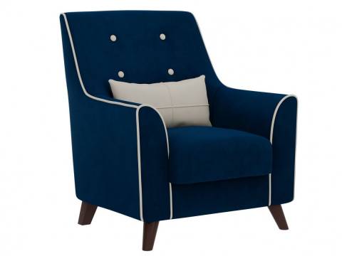 Кресло Далас Вариант 14 глубокий синий