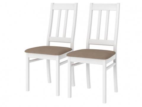 Стул Батист Белый античный-серо-бежевый - 2шт