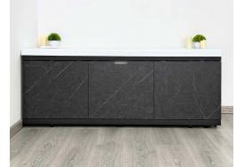 Экран под ванну МДФ Rita Black 1600 мм черный мрамор