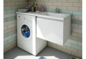 Тумба с раковиной Dallas Luxe 1400 навесная 1 ящик правая