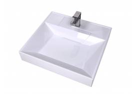 Раковина над стиральной машиной Uperwood Top белая глянцевая