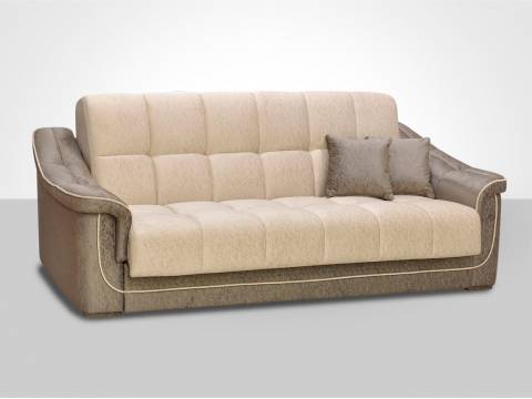 Диван Кристалл блок Боннель Дюна миндаль-каштан