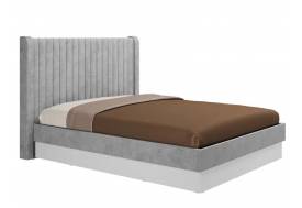 Кровать Эдем 1800 с ПМ ЛДСП белое