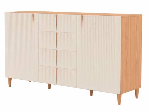 Комод 2 двери Калипсо Латте