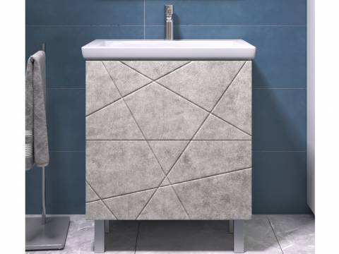 Тумба Geometry 700-0-2 Фостер бетон