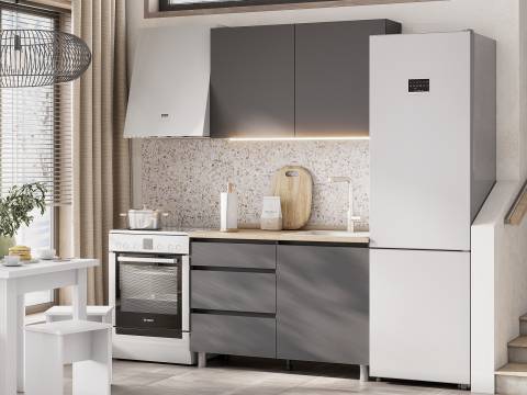 Кухонный гарнитур Денвер 1200 Графит