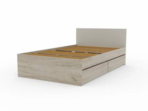 Кровать Монблан с ящиками 120х200 см Кашемир
