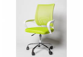 Кресло офисное BN 7166 белый-салатовый