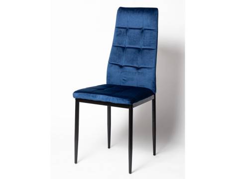 Стул 4032В велюр синий