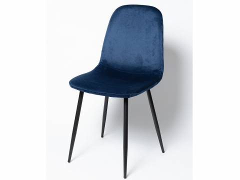 Стул DC 5541 велюр синий