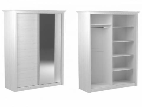 Шкаф-купе 2-х дверный Клер