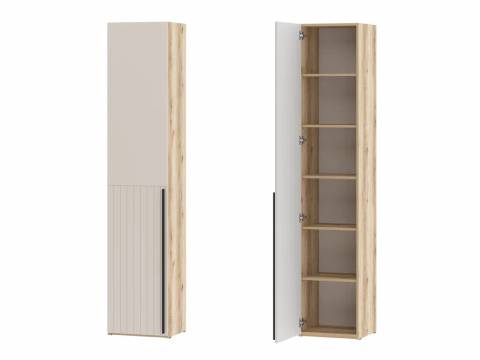 Шкаф для белья Арден 200.01 Фасад ПВХ Левый