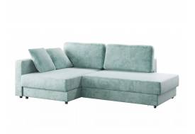 Диван угловой Бостон Onix 07 мятный