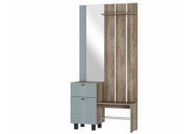 Прихожая Олива ПР-04 Дуб каньон/MF11 шарли бриз