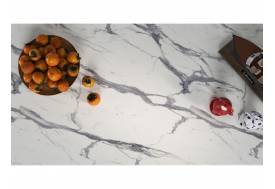 Столешница СТ38-1000 Мрамор Белый 26 мм