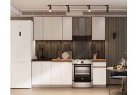 Кухонный гарнитур Гретта ЛДСП 1600 мм Дуб Вотан-Белый