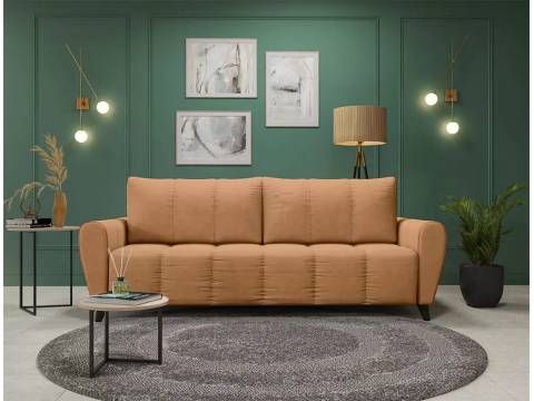 Прямой диван Маркланд Newtone honey