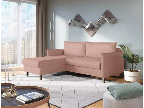 Угловой диван Ольборг Ultra Rose